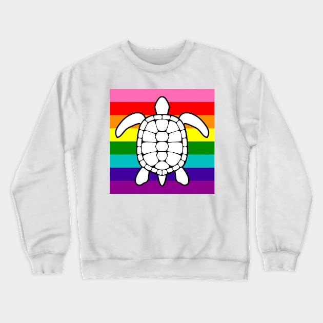 pride turtles - gay Crewneck Sweatshirt by goblinbabe